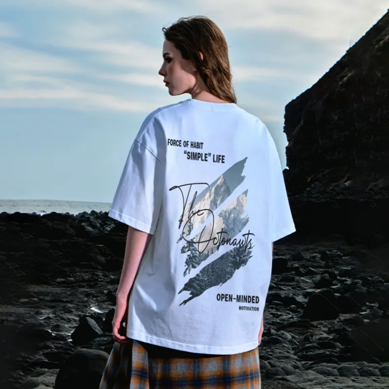 Small Columns Under The Sea T Shirt Unisex-3