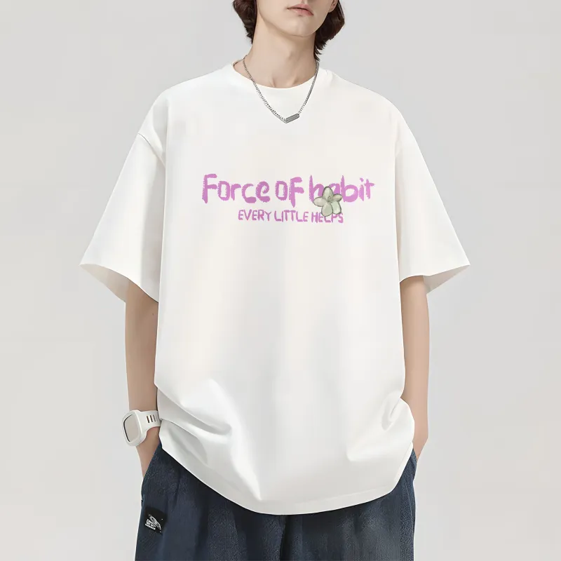 Small Columns Under The Sea T Shirt Unisex White-3