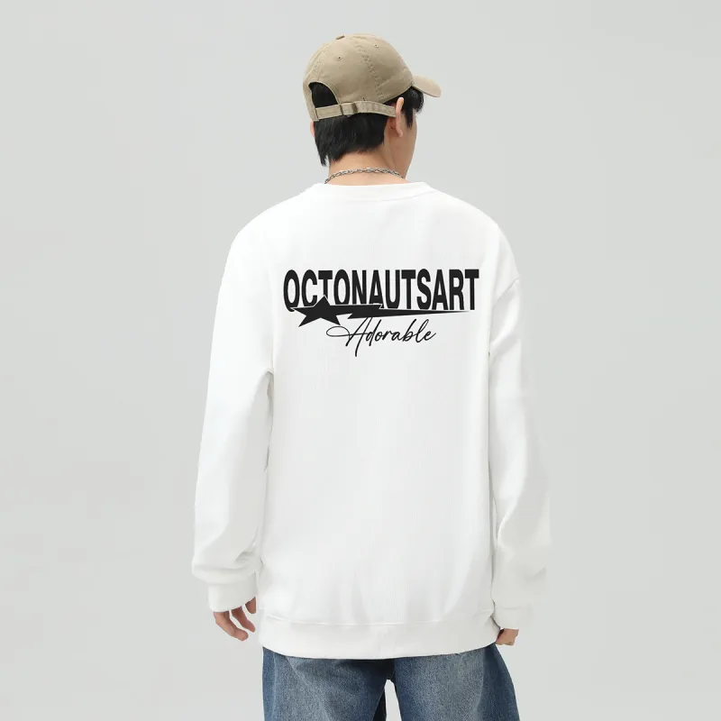 Small Columns Under The Sea Sweatshirt Unisex Black-24