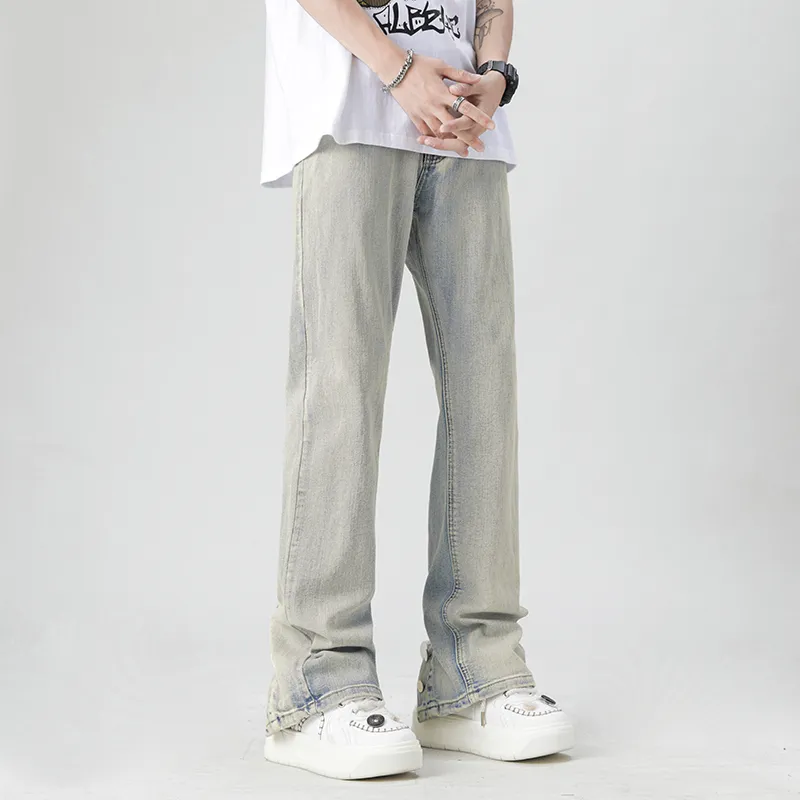 Small Columns Under The Sea Jeans Unisex-6