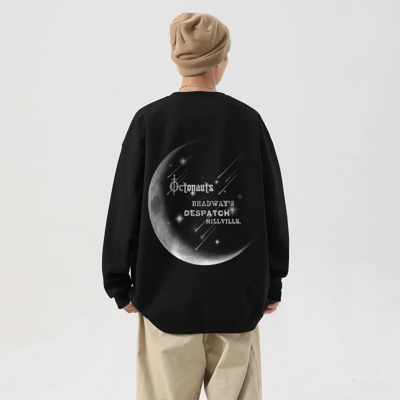 Small Columns Under The Sea Sweatshirt Unisex-2