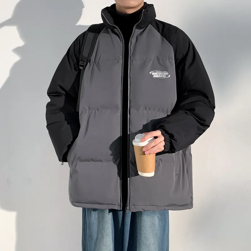 Small Columns Under The Sea Puffer Jacket Unisex-10