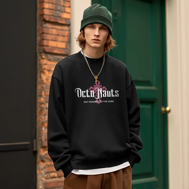 Small Columns Under The Sea Sweatshirt Unisex-3