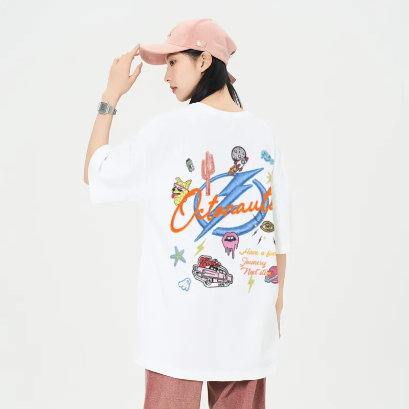 Small Columns Under The Sea T Shirt Unisex-2