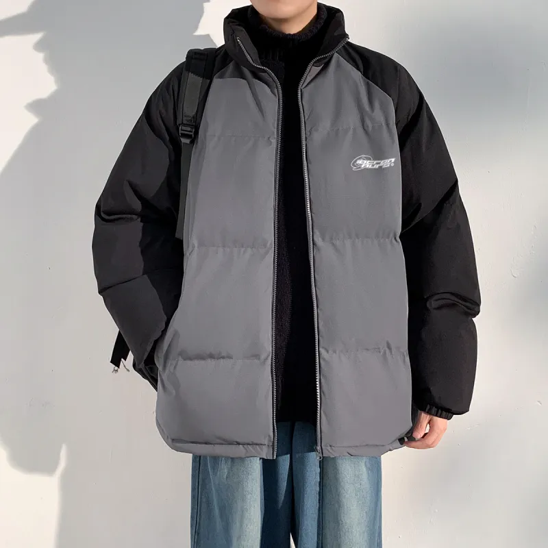 Small Columns Under The Sea Puffer Jacket Unisex-10