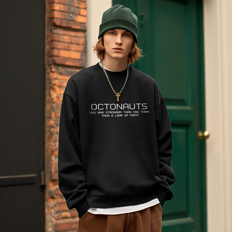 Small Columns Under The Sea Sweatshirt Unisex-3