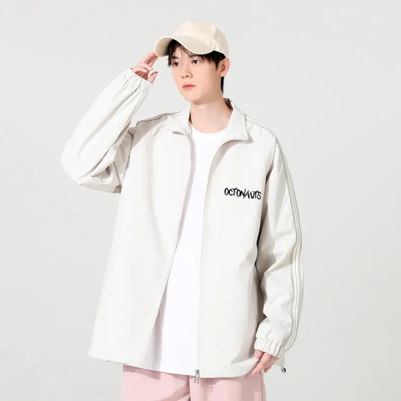 Small Columns Under The Sea Jackets Coats Unisex-7