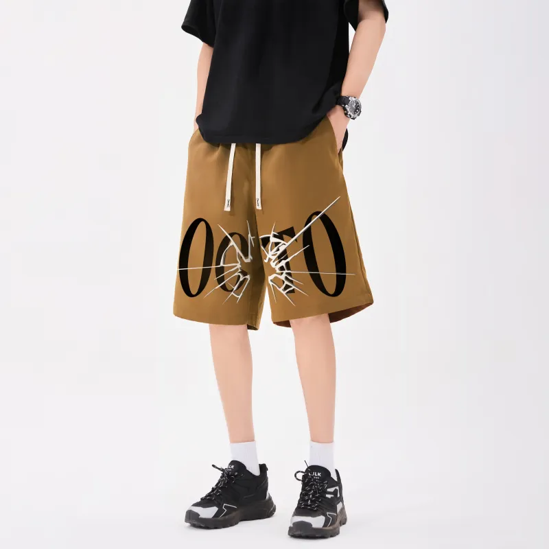 Small Columns Under The Sea Casual Shorts Unisex-8
