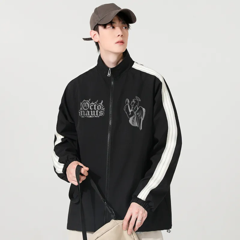 Small Columns Under The Sea Jackets Coats Unisex-2