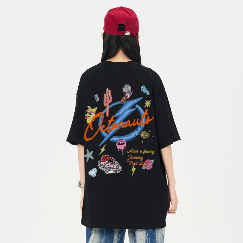 Small Columns Under The Sea T Shirt Unisex-6