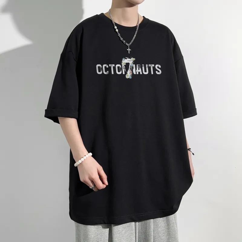 Small Columns Under The Sea T Shirt Unisex Black-4