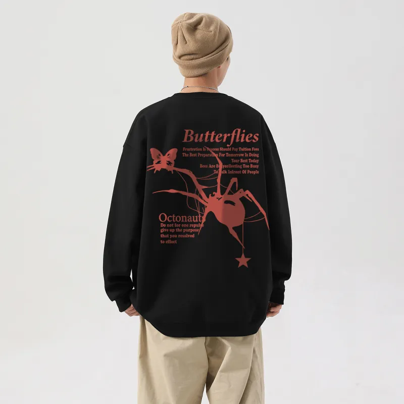 Small Columns Under The Sea Sweatshirt Unisex-2