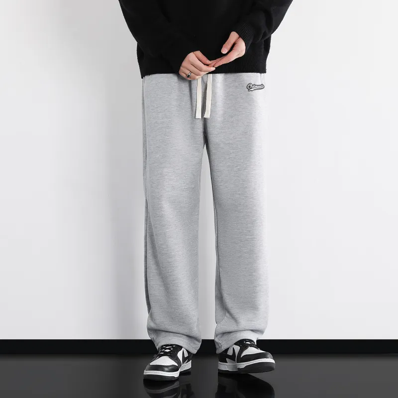 Small Columns Under The Sea Knitted Sports Pants Unisex-4