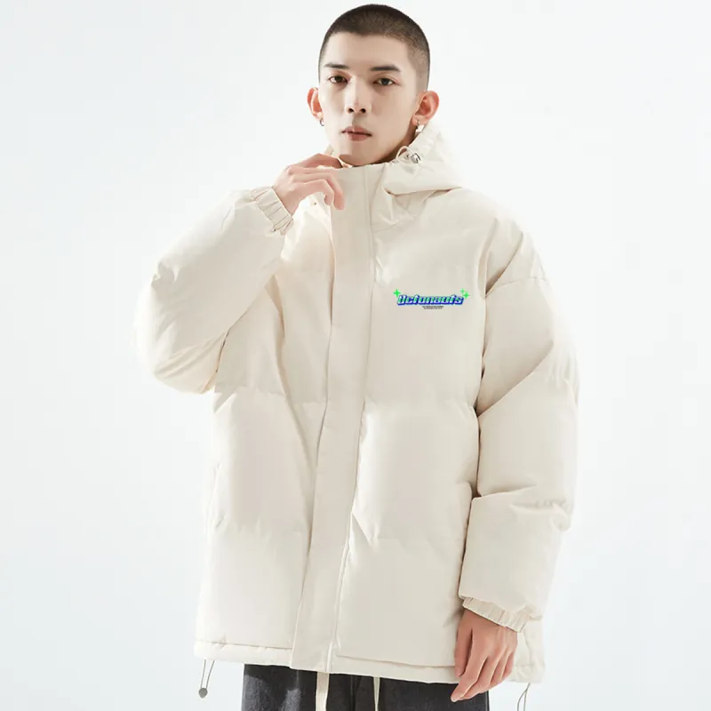 Small Columns Under The Sea Puffer Jacket Unisex-6