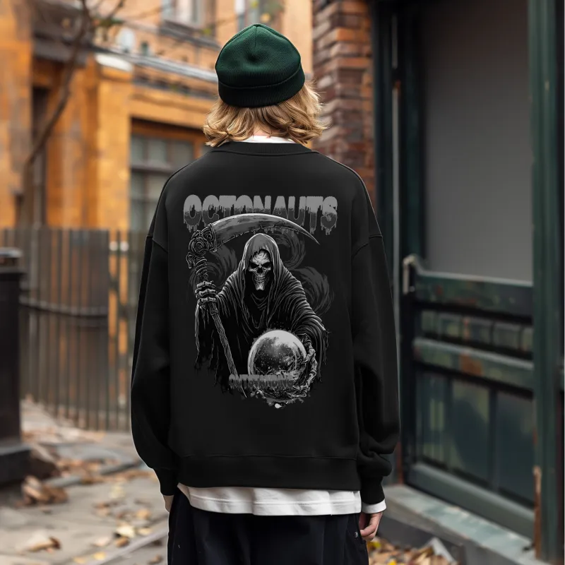 Small Columns Under The Sea Sweatshirt Unisex-21