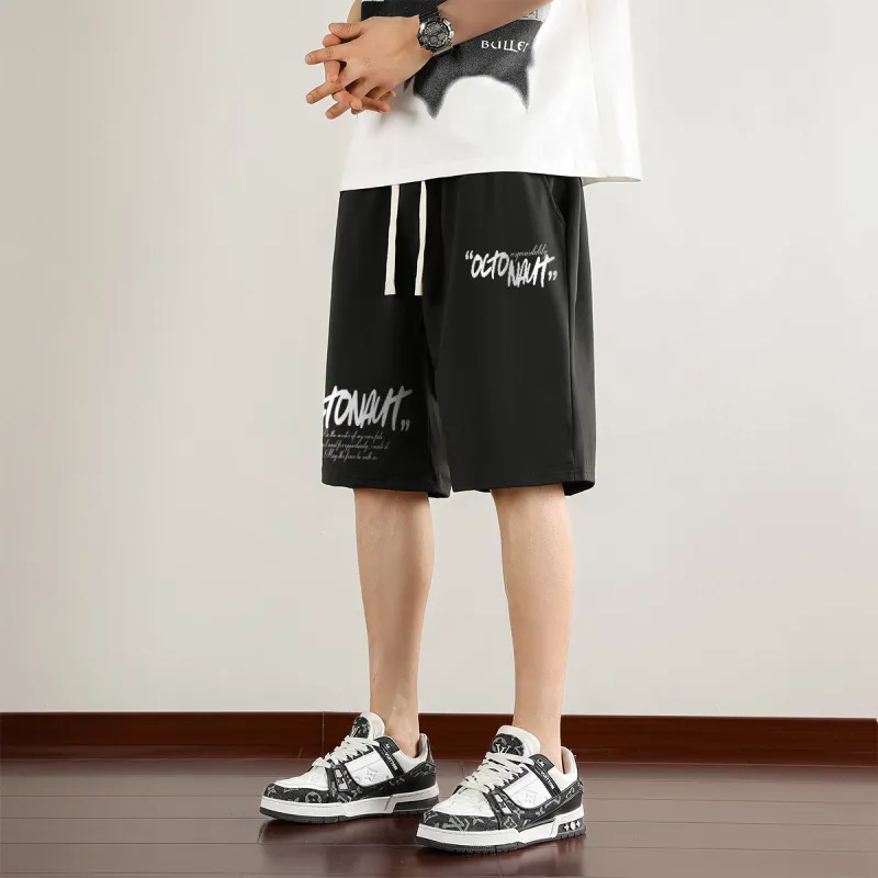 Small Columns Under The Sea Casual Shorts Unisex-2