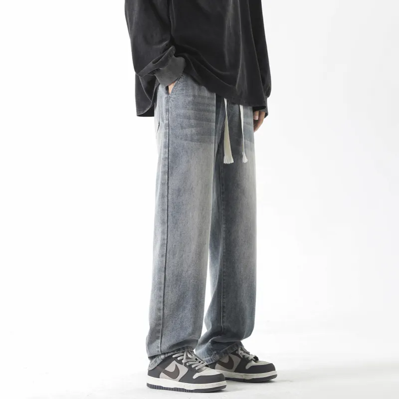 Small Columns Under The Sea Jeans Unisex-8