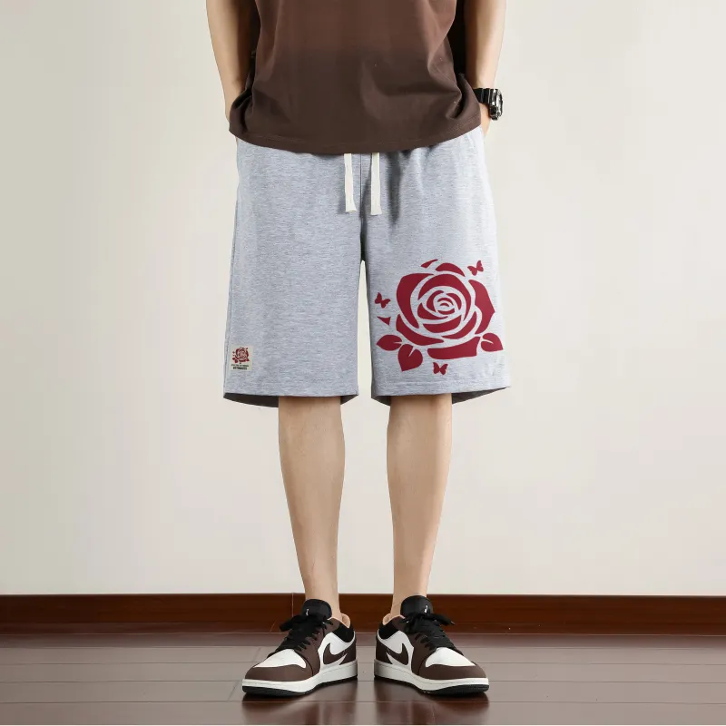 Small Columns Under The Sea Casual Shorts Unisex-8