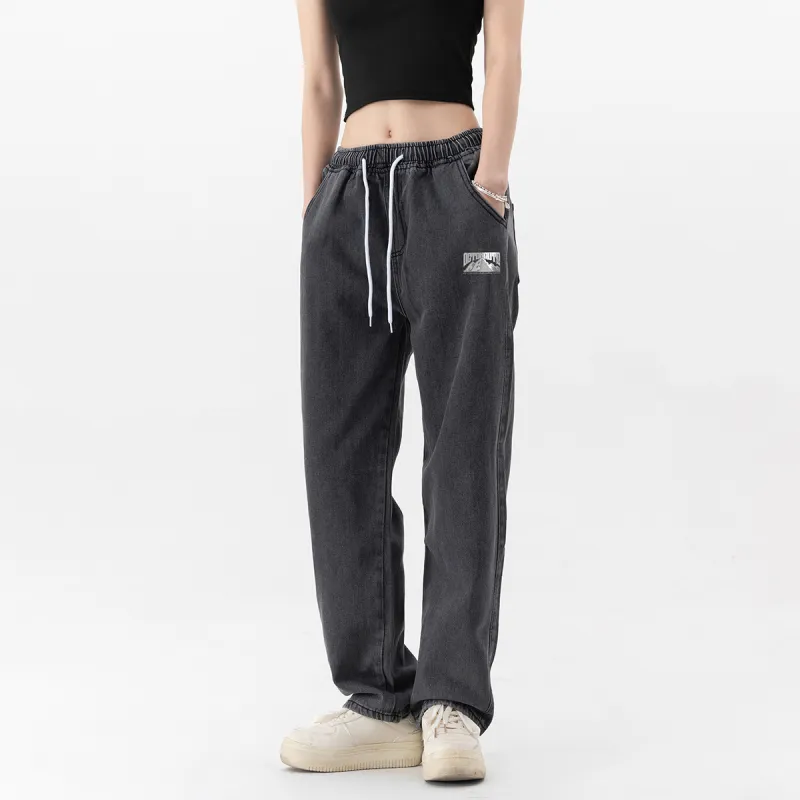 Small Columns Under The Sea Jeans Unisex-7