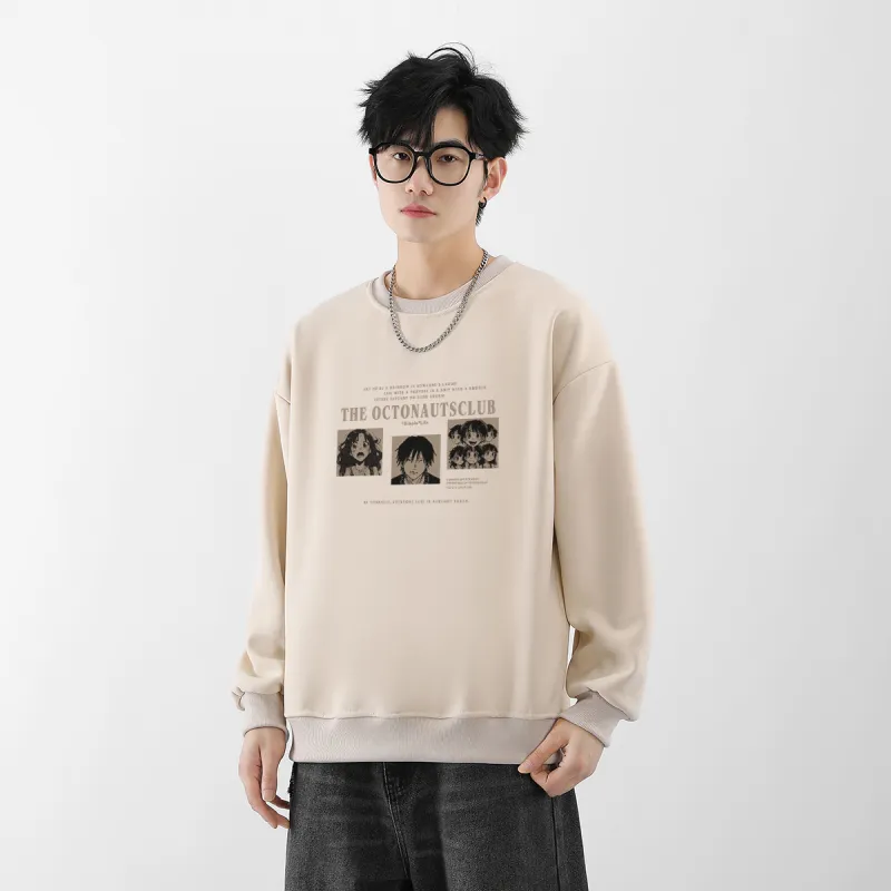 Small Columns Under The Sea Sweatshirt Unisex-15