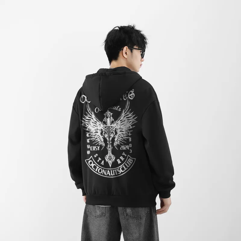 Small Columns Under The Sea Hoodie Unisex-6