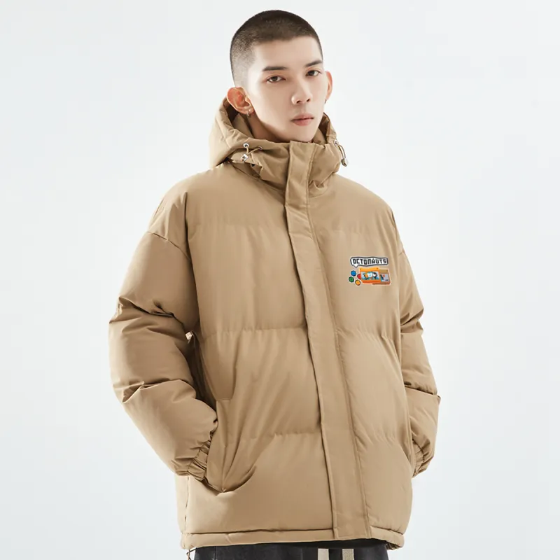 Small Columns Under The Sea Puffer Jacket Unisex-11