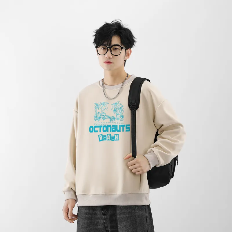 Small Columns Under The Sea Sweatshirt Unisex-14