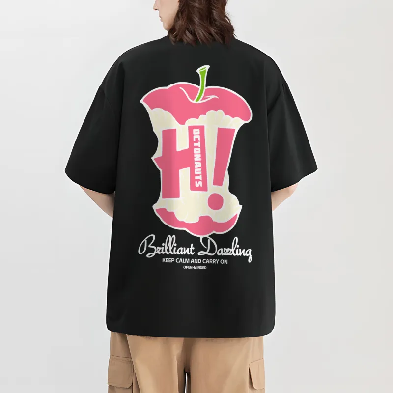 Small Columns Under The Sea T Shirt Unisex White-8