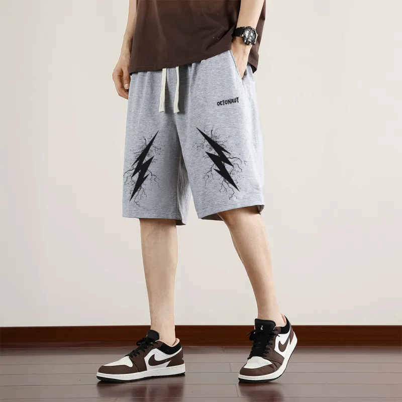 Small Columns Under The Sea Casual Shorts Unisex-6