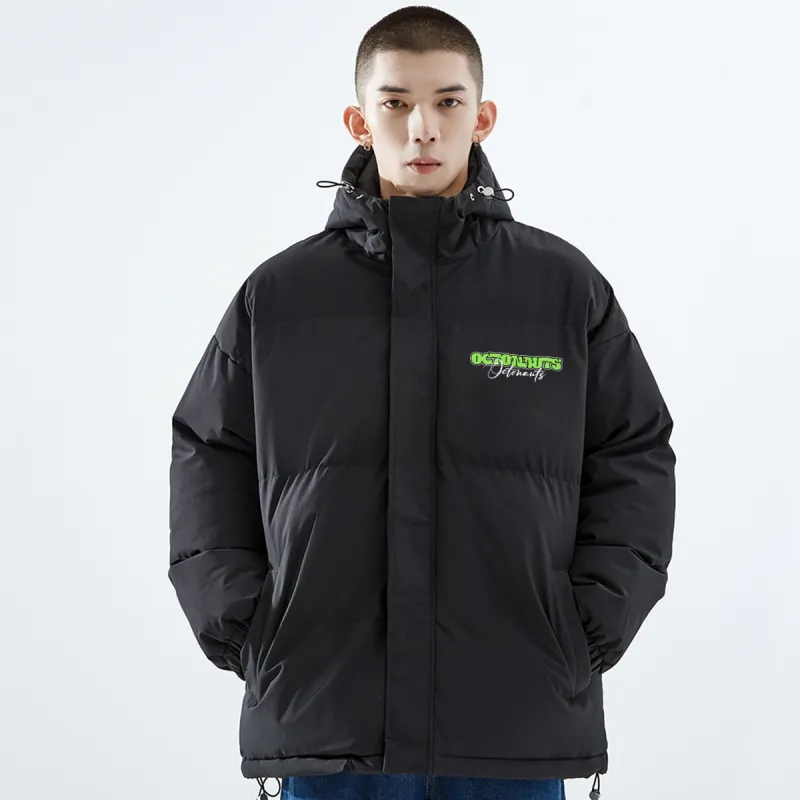 Small Columns Under The Sea Puffer Jacket Unisex-2