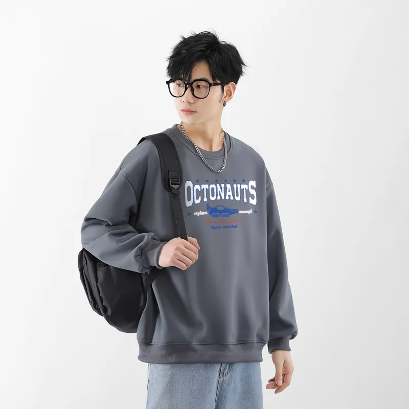 Small Columns Under The Sea Sweatshirt Unisex-20