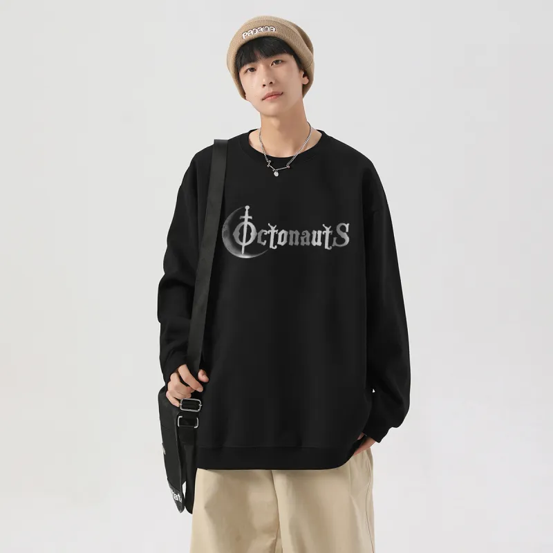 Small Columns Under The Sea Sweatshirt Unisex-3