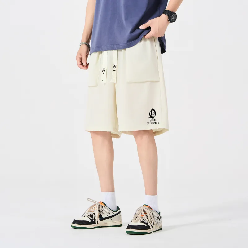 Small Columns Under The Sea Casual Shorts Unisex-7
