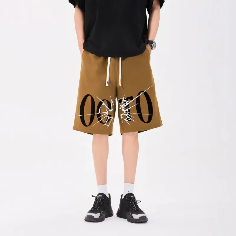 Small Columns Under The Sea Casual Shorts Unisex-7