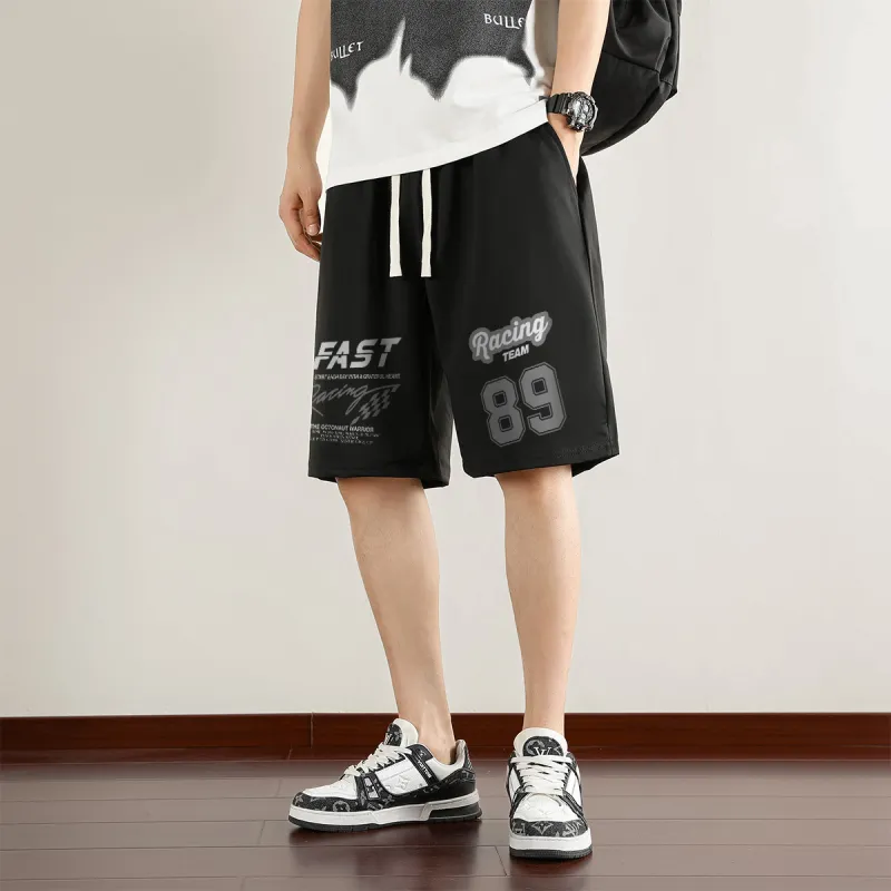 Small Columns Under The Sea Casual Shorts Unisex-2