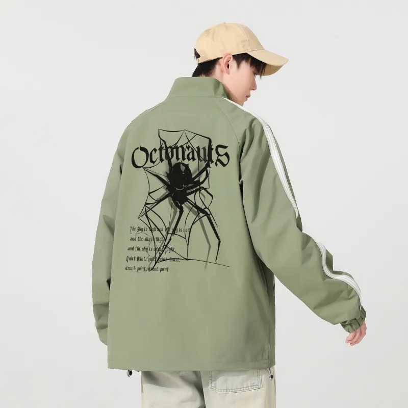 Small Columns Under The Sea Jackets Coats Unisex-10