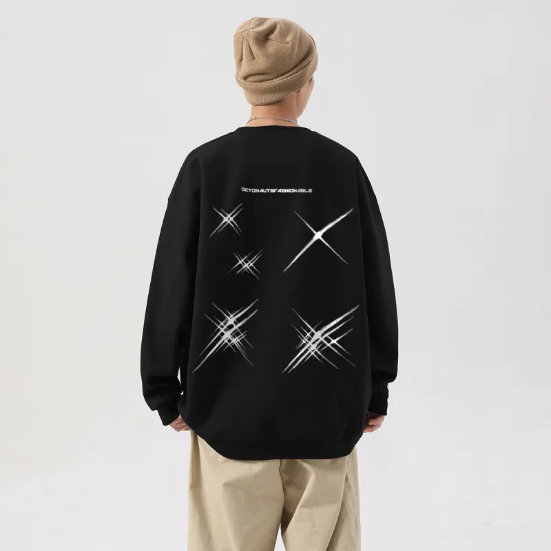 Small Columns Under The Sea Sweatshirt Unisex-2