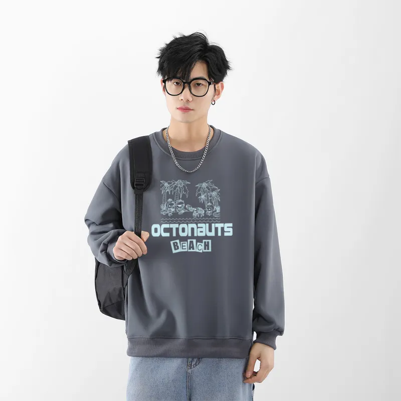 Small Columns Under The Sea Sweatshirt Unisex-20