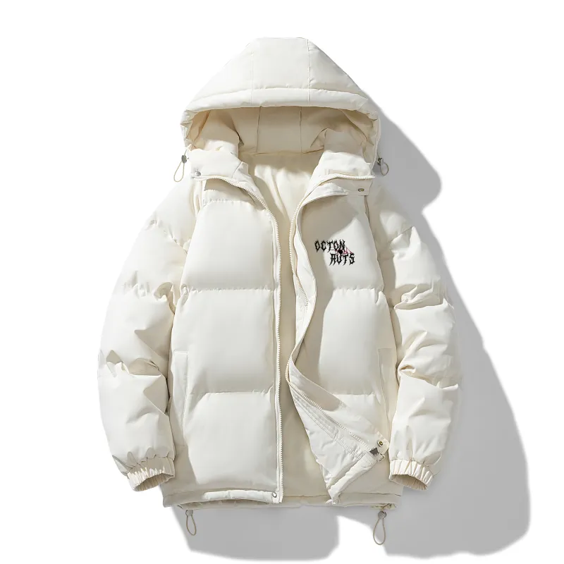 Small Columns Under The Sea Puffer Jacket Unisex-6