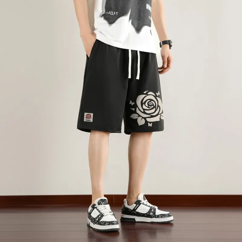 Small Columns Under The Sea Casual Shorts Unisex-2