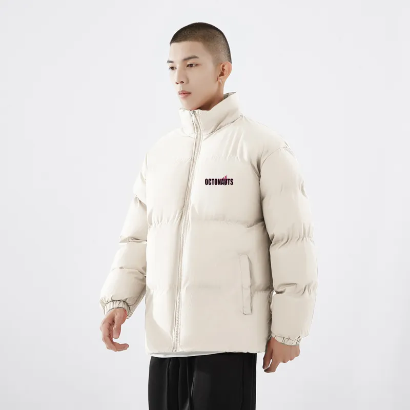 Small Columns Under The Sea Puffer Jacket Unisex-8