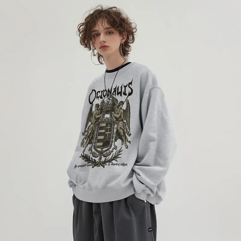 Small Columns Under The Sea Sweatshirt Unisex-40