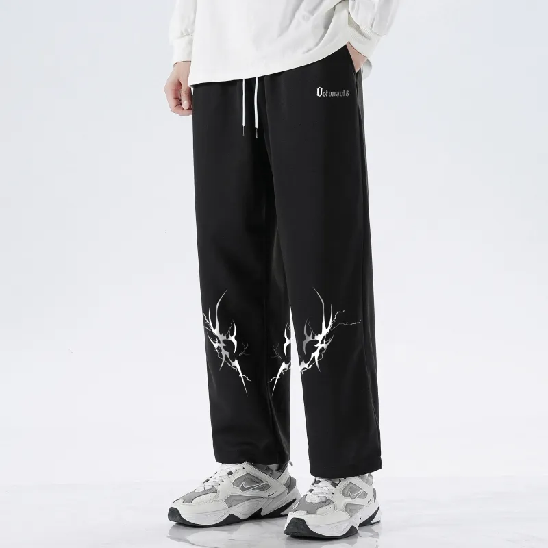 Small Columns Under The Sea Casual Pants Unisex-3