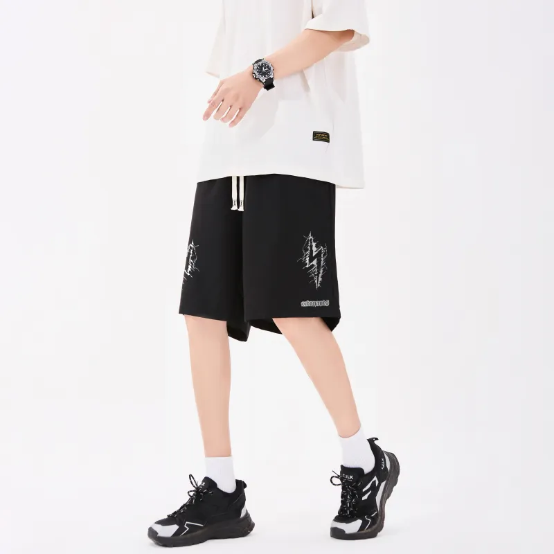 Small Columns Under The Sea Casual Shorts Unisex-3