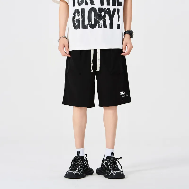 Small Columns Under The Sea Casual Shorts Unisex-2