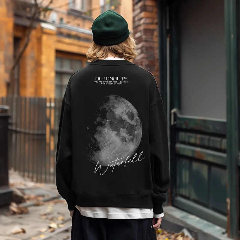 Small Columns Under The Sea Sweatshirt Unisex-2