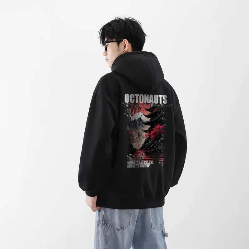 Small Columns Under The Sea Hoodie Unisex-6