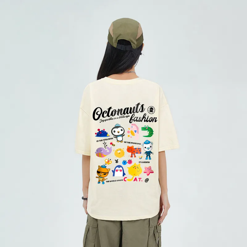 Small Columns Under The Sea T Shirt Unisex-8