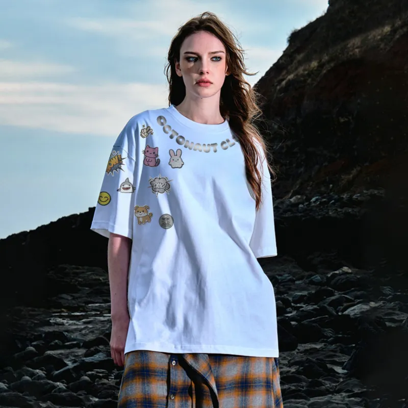 Small Columns Under The Sea T Shirt Unisex-2