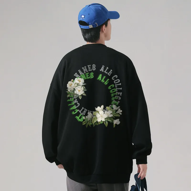 Small Columns Under The Sea Sweatshirt Unisex-3